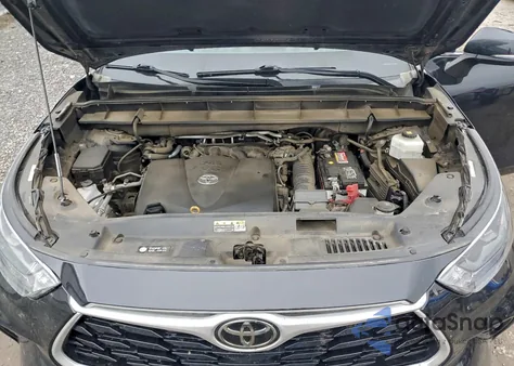 2021 Toyota Highlander L z USA, uszkodzony, nr VIN 5TDBZRBH5MS549816